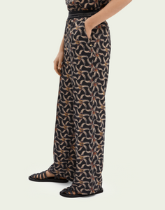 Starfish Elasticated waist wide-leg trouser