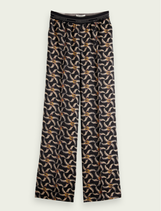 Starfish Elasticated waist wide-leg trouser