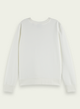 Load image into Gallery viewer, Le Soleil Off white organic cotton-blend sweater