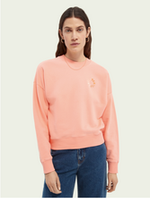 Load image into Gallery viewer, Flamingo Pink Relaxed fit organic cotton-blend sweater