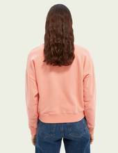 Load image into Gallery viewer, Flamingo Pink Relaxed fit organic cotton-blend sweater