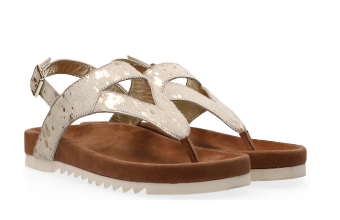 Bear Sandals Splash White / Gold