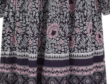 Load image into Gallery viewer, Farah midi dress in Pushkar Rose