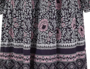 Farah midi dress in Pushkar Rose