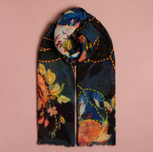 Load image into Gallery viewer, Floral Storm Scarf