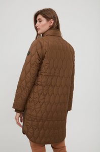 Tobacco Brown Padded Coat
