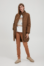 Load image into Gallery viewer, Tobacco Brown Padded Coat
