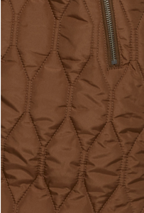 Tobacco Brown Padded Coat