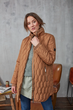 Load image into Gallery viewer, Tobacco Brown Padded Coat