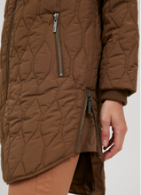 Load image into Gallery viewer, Tobacco Brown Padded Coat