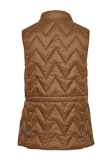 Load image into Gallery viewer, Gold Brown Padded Gilet