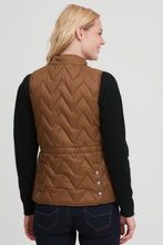 Load image into Gallery viewer, Gold Brown Padded Gilet