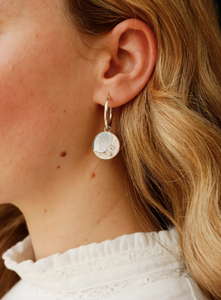 Moon II Hoops - Silver