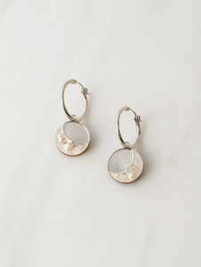 Moon II Hoops - Silver