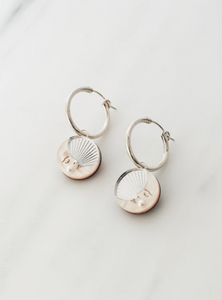 Moon II Hoops - Silver