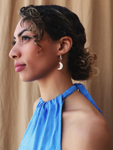Load image into Gallery viewer, Moon Hoops - Gold
