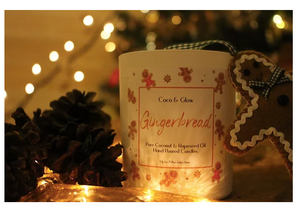 Gingerbread Wood Wick Candle
