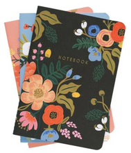 Load image into Gallery viewer, Floral Stitched Notebooks