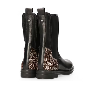 ANNA CHELSEA BOOTS PIXEL BLACK