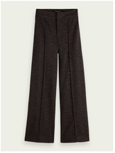 Load image into Gallery viewer, High rise patterned wide-leg trousers