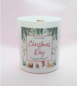 Christmas Day Wood Wick Candle