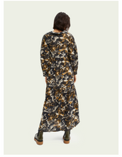 Load image into Gallery viewer, Printed maxi cloud dress