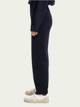 Load image into Gallery viewer, Tapered high-rise sweatpants - Navy