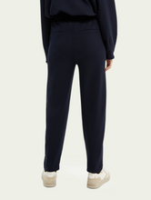 Load image into Gallery viewer, Tapered high-rise sweatpants - Navy