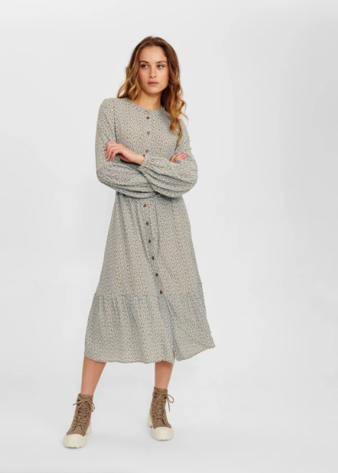 Nucecelia Casey Dress - Cashmere Blue