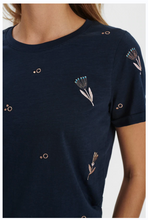 Load image into Gallery viewer, Nubernice Tee - Dark Sapphire - Seconds - Light Damage on Shoulder XL/16