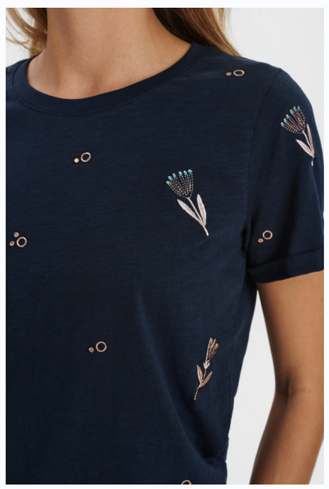 Nubernice Tee - Dark Sapphire