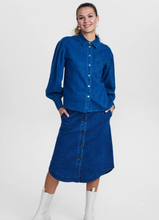Load image into Gallery viewer, Nucharley Shirt - medium blue denim
