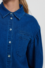 Load image into Gallery viewer, Nucharley Shirt - medium blue denim