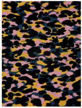 Load image into Gallery viewer, Printed piped-detailing top - bubblegum