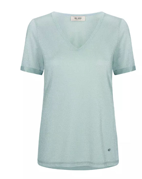 Casio V-neck Tee SS - Mint Haze - LAST ONE - XS/8