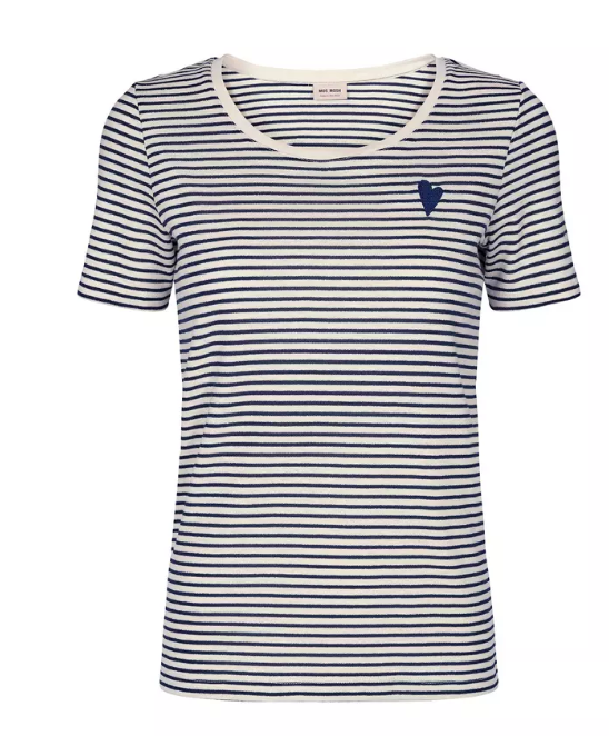 Kenia Glam Stripe O-neck