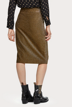 Load image into Gallery viewer, Lurex Skirt - Olive - SIZE S -10