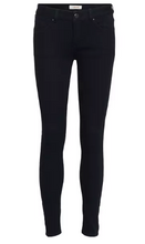 Load image into Gallery viewer, Victoria 7/8 Black Jeans with Zips - Black