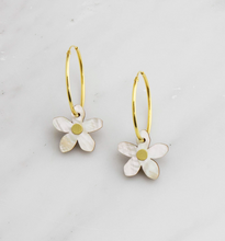 Load image into Gallery viewer, Orange Blossom Hoops