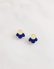 Load image into Gallery viewer, Wildflower Studs in Dark Blue