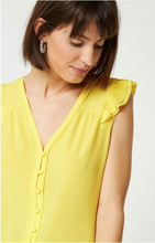 Load image into Gallery viewer, Lemon Yellow Sleeveless Top Liddy