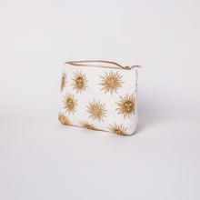 Load image into Gallery viewer, Sun Goddess White Make up bag