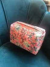 Load image into Gallery viewer, Pink Winter Jasmine Wash Bag