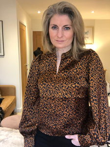Leopard Print Top