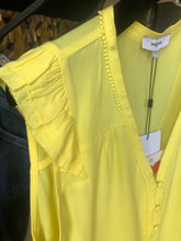 Load image into Gallery viewer, Lemon Yellow Sleeveless Top Liddy