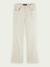 Load image into Gallery viewer, Cream Kick Flared Jeans — Mirage
