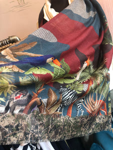 Amazon jungle Scarf