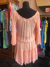 Load image into Gallery viewer, Peach lace dress