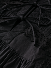 Load image into Gallery viewer, Broderie anglaise organic cotton mini dress
