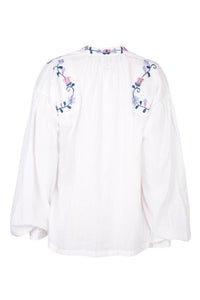 PASTEL FOLK EMBROIDERED SHIRT